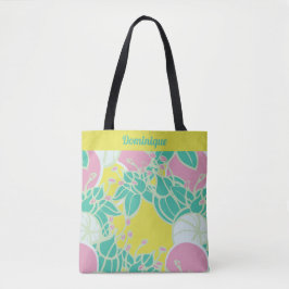Personalisierte moderne Bud & Blume Muster Tote Ta