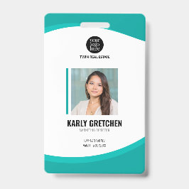 Personalisierte, moderne Corporate Employee ID Gre Ausweis