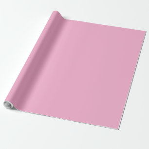 Personalisierte moderne elegante rosa eigene geschenkpapier