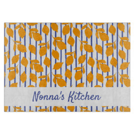 Personalisierte moderne italienische Küche Lemons Schneidebrett