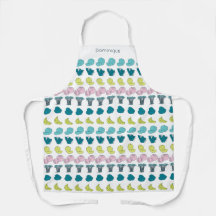 Personalisierte moderne Obst- und Veggie-Print-Sch