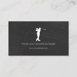 Personalisierte moderne schwarze professionelle Go Visitenkarte