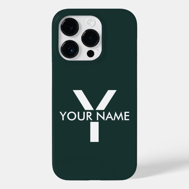 Personalisierte moderne stilvolle trendige Case-Ma Case-Mate iPhone Hülle (Rückseite)