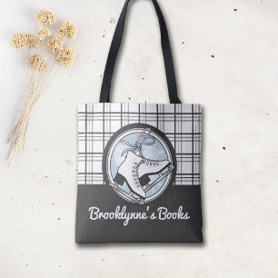 Personalisierte moderne Tartan Ice Skaten