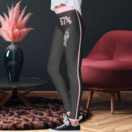 Personalisierte moderne trendige Haustierliebhaber Leggings