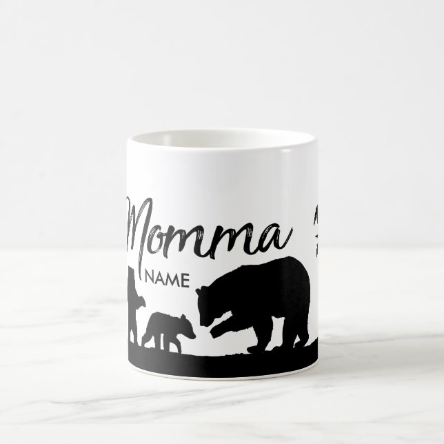 Personalisierte Momma Bärnschale Tasse (Mittel)