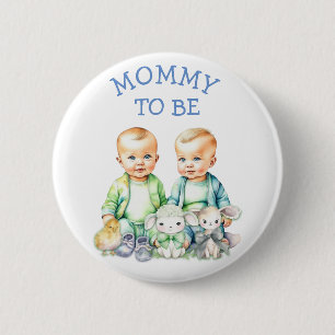 Personalisierte Mommy to be Baby Shower Button