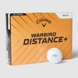 Personalisierte Mongram-Golfbälle für die Navy Golfball