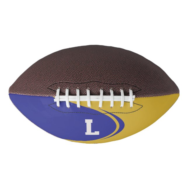 Personalisierte Monogram Football (Vorderseite)