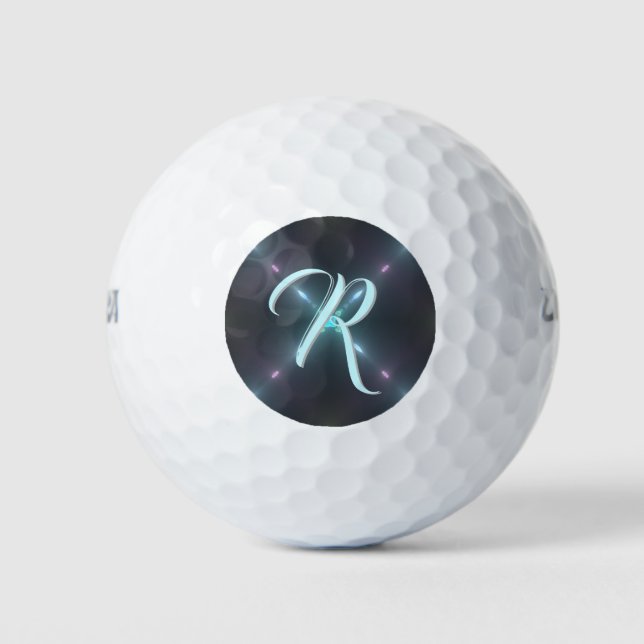 Personalisierte Monogram-Golfbälle - kundenspezifi Golfball (Vorderseite)
