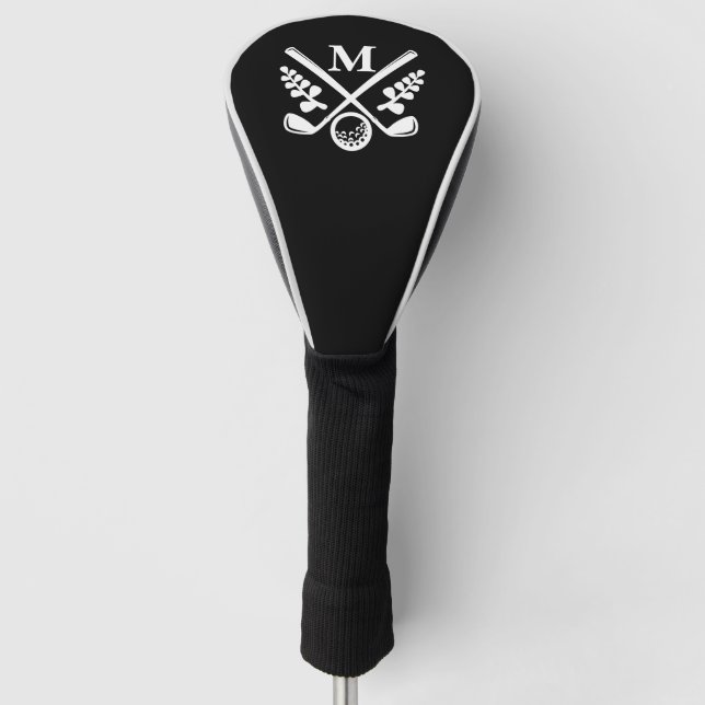Personalisierte Monogramm Golf Headcover (Vorderseite)