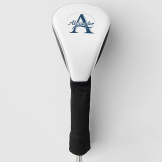 Personalisierte Monogramm-Golf-Schlagkopfabdeckung Golf Headcover