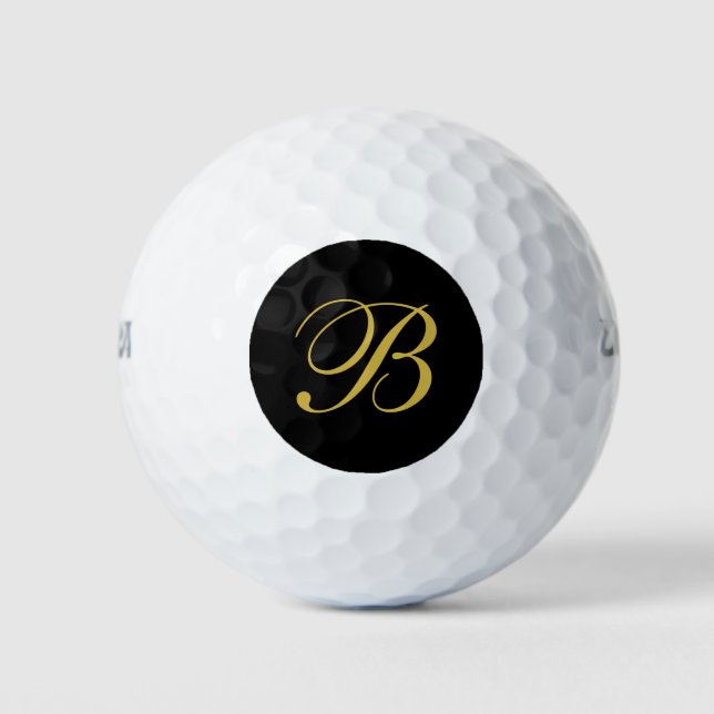 Personalisierte Monogramm Golfball (Vorderseite)