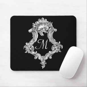 Personalisierte Monogramm-Initiale Mousepad