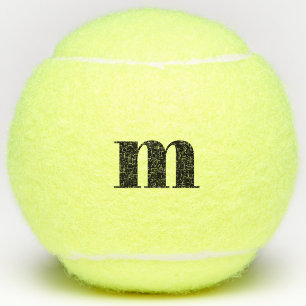 Personalisierte Monogramm-Initiale Tennisbälle