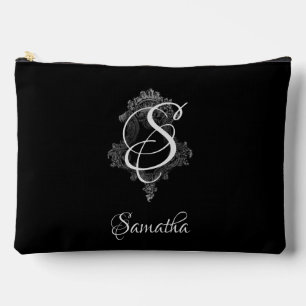Personalisierte Monogramm-Initiale Zubehörtasche