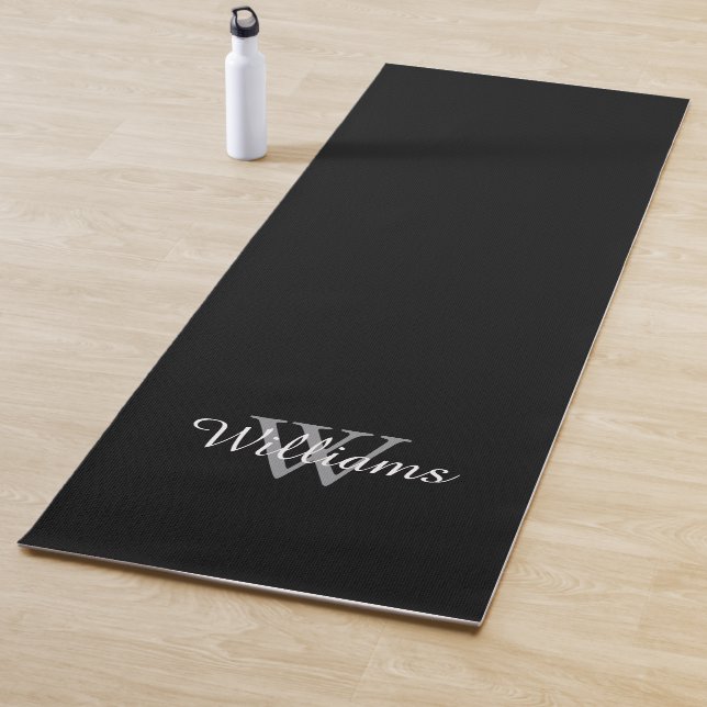 Personalisierte Monogramm-Name und -Initiale Yogamatte (Beispiel)