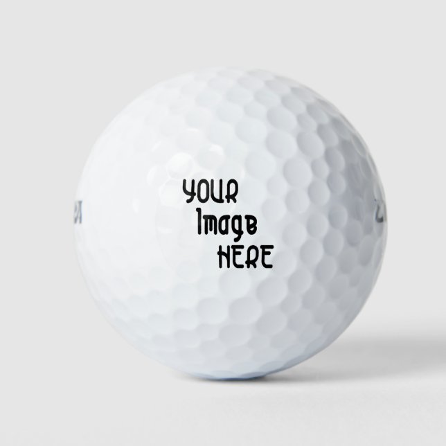 personalisierte Monogramm-Prämie Golfball (Vorderseite)