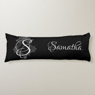 Personalisierte Monogramm Seitenschläferkissen
