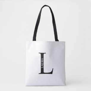 Personalisierte Monogramm- und Namens-Tasche