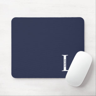 Personalisierte Monogramm- und Namensmauspad Mousepad