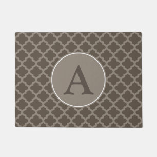 Personalisierte Monogramm-Willkommensmatte Türmatt Fußmatte