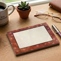 Personalisierte monogrammierte gesprenkelte Reh-Fl