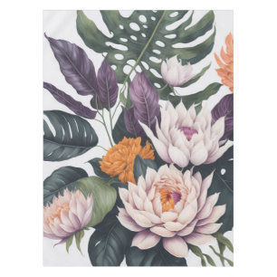 Personalisierte Monstera-Blätter Tischdecke