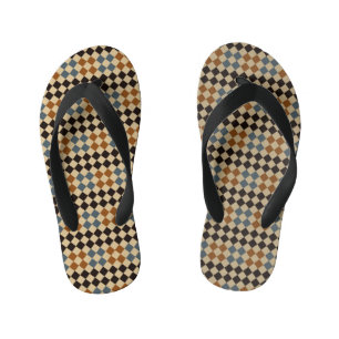 Personalisierte Mosaikfliese Kinderbadesandalen