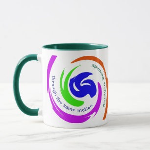 Personalisierte Motivierend Abstrakte Kunst Tasse