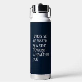 Personalisierte Motivierend Quotes für Schriftart Trinkflasche