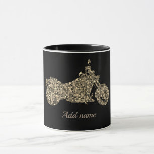 Personalisierte Motorrad-Tasse Tasse