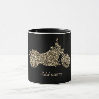 Personalisierte Motorrad-Tasse Tasse
