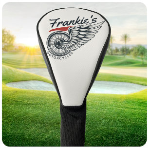 Personalisierte Motorräder Fliegender Reifen Biker Golf Headcover