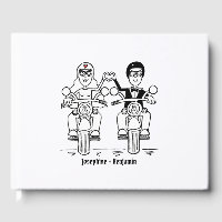 Personalisierte Motorradhochzeit