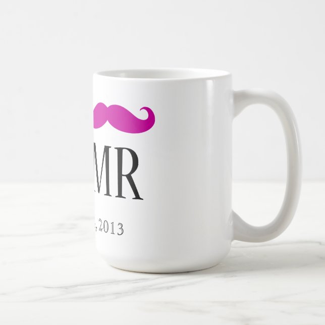 Personalisierte MR & MR-Tasse Tasse (Rechts)