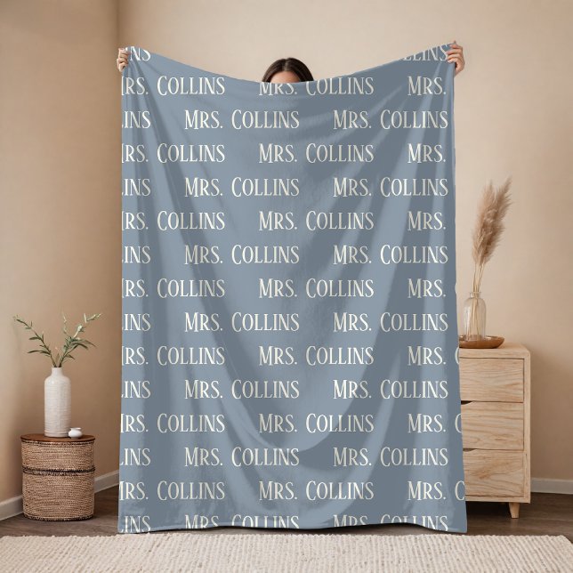 Personalisierte Mr & Mrs Jubiläum-Decke als Gesche Fleecedecke (Romantic Couple Name Blanket Wedding Gift, Custom Bachelorette Party Blanket Gift for Bride & Groom)