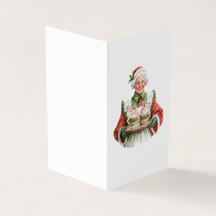 Personalisierte Mrs. Clause Schokoladen-Weihnachts