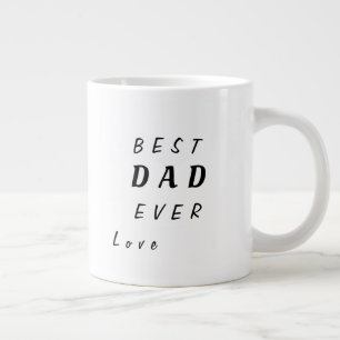 Personalisierte Mug für Vater - Bester Vater für Jumbo-Tasse