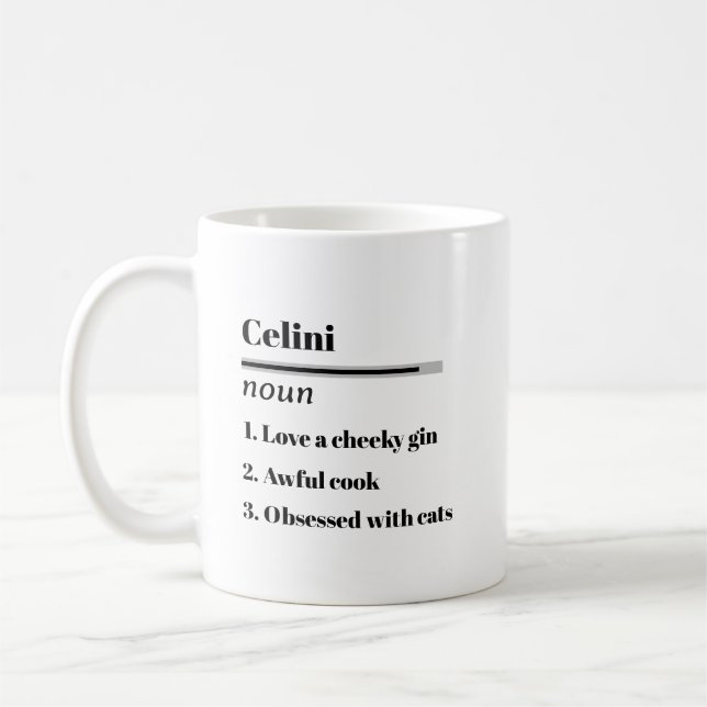 Personalisierte Mug: Tasse für alle (Links)
