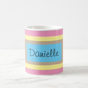 Personalisierte Multicolorpasteten Tasse