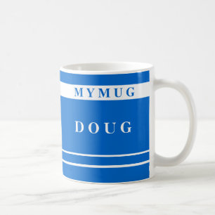 Personalisierte Muschel Kaffeetasse