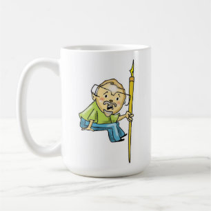 Personalisierte Muschel Kaffeetasse