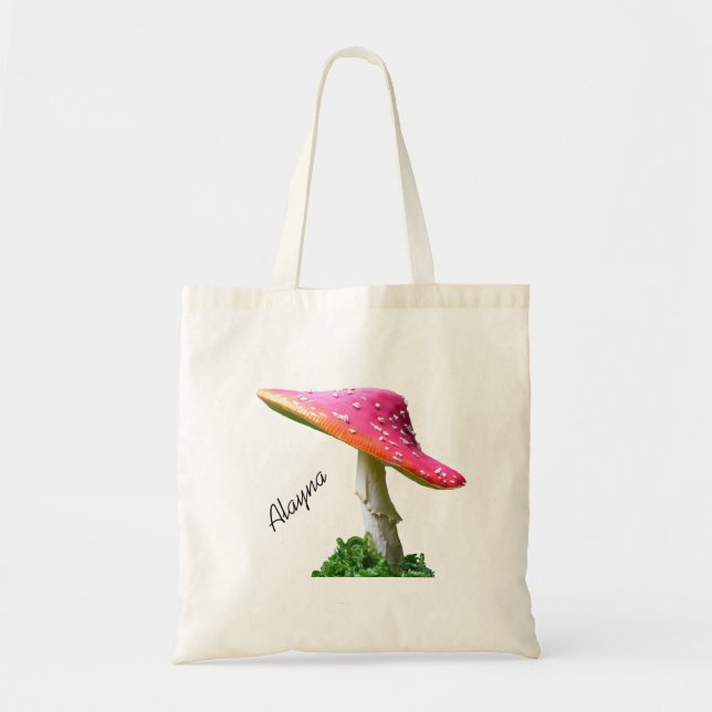 Personalisierte Mushroom Tote Bag Tragetasche (Vorne)