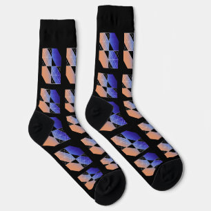 Personalisierte Mustersocken Socken