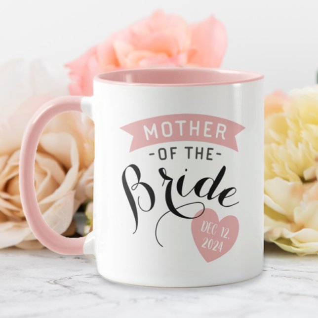 Personalisierte Mutter der Braut Tasse (Mother of the Bride Mug)