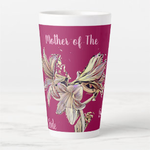 Personalisierte Mutter der Brautblüte Mulberry Milchtasse