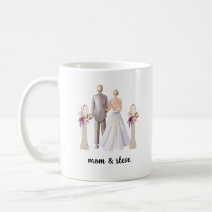 Personalisierte Mutter des Bräutigams Hochzeit  Kaffeetasse
