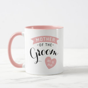 Personalisierte Mutter des Bräutigams Tasse