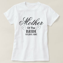 Personalisierte Mutter des Bride-T - Shirt